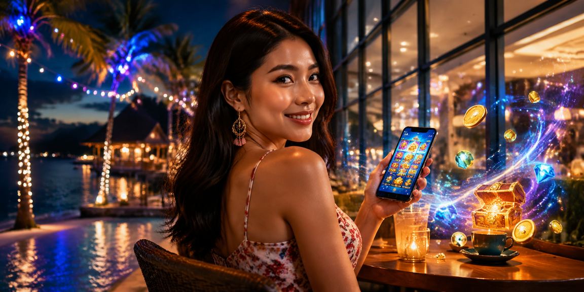 Langkawi players enjoy baccarat at an online casino using smartphones